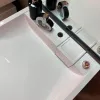 Умывальник Fancy Marble Wave 590х590х115 над стиральной машинкой, белый (11759101)- Фото 4
